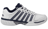 03379-167-M | MENS HYPERCOURT EXPRESS LEATHER | WHITE/NAVY/SILVER