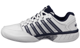 03379-167-M | MENS HYPERCOURT EXPRESS LEATHER | WHITE/NAVY/SILVER