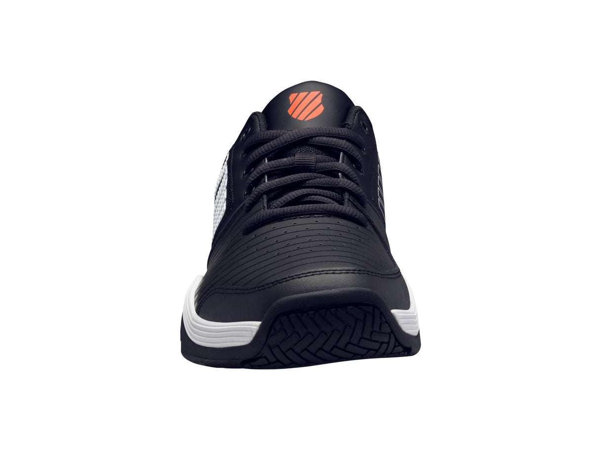 05443-043-M | COURT EXPRESS | JET BLACK/WHITE/SPICY ORANGE