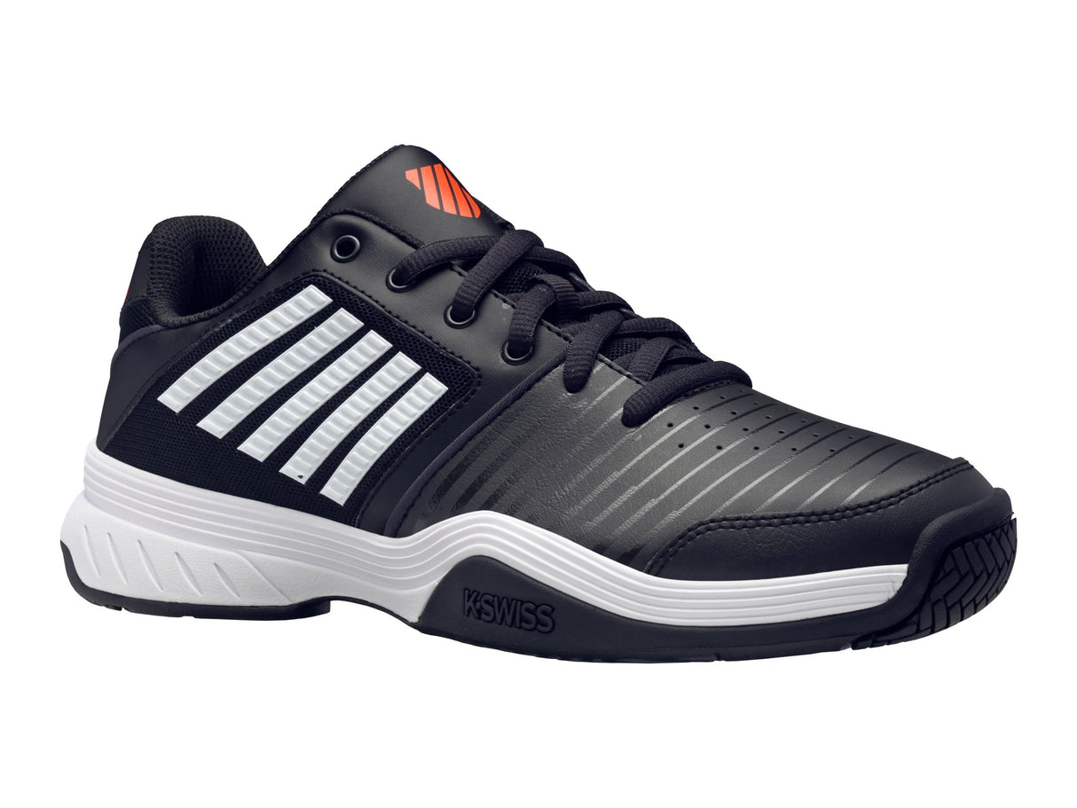 05443-043-M | COURT EXPRESS | JET BLACK/WHITE/SPICY ORANGE