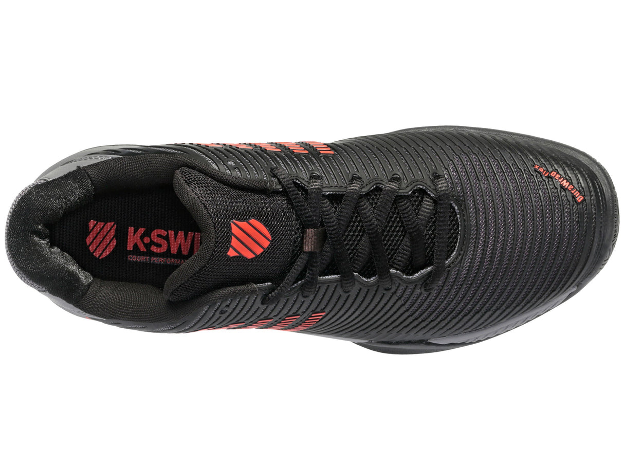 06806-042-W | HYPERCOURT EXPRESS 2-2E | JET BLACK/STEEL GRAY/SPICY ORANGE