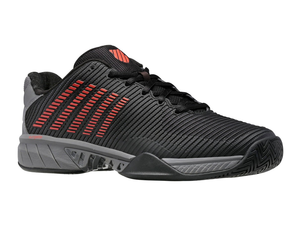 06806-042-W | HYPERCOURT EXPRESS 2-2E | JET BLACK/STEEL GRAY/SPICY ORANGE