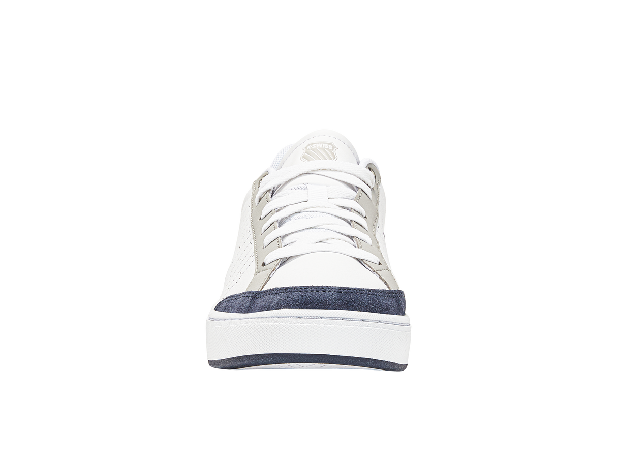 07411-123-M | COURT BLOCK | WHITE/NAVY/GRAY