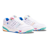 07911-191-M | ROWING BLAZERS X K-SWISS SI-18 PREMIER | WHITE/FRENCH BLUE/FANDANGO PINK