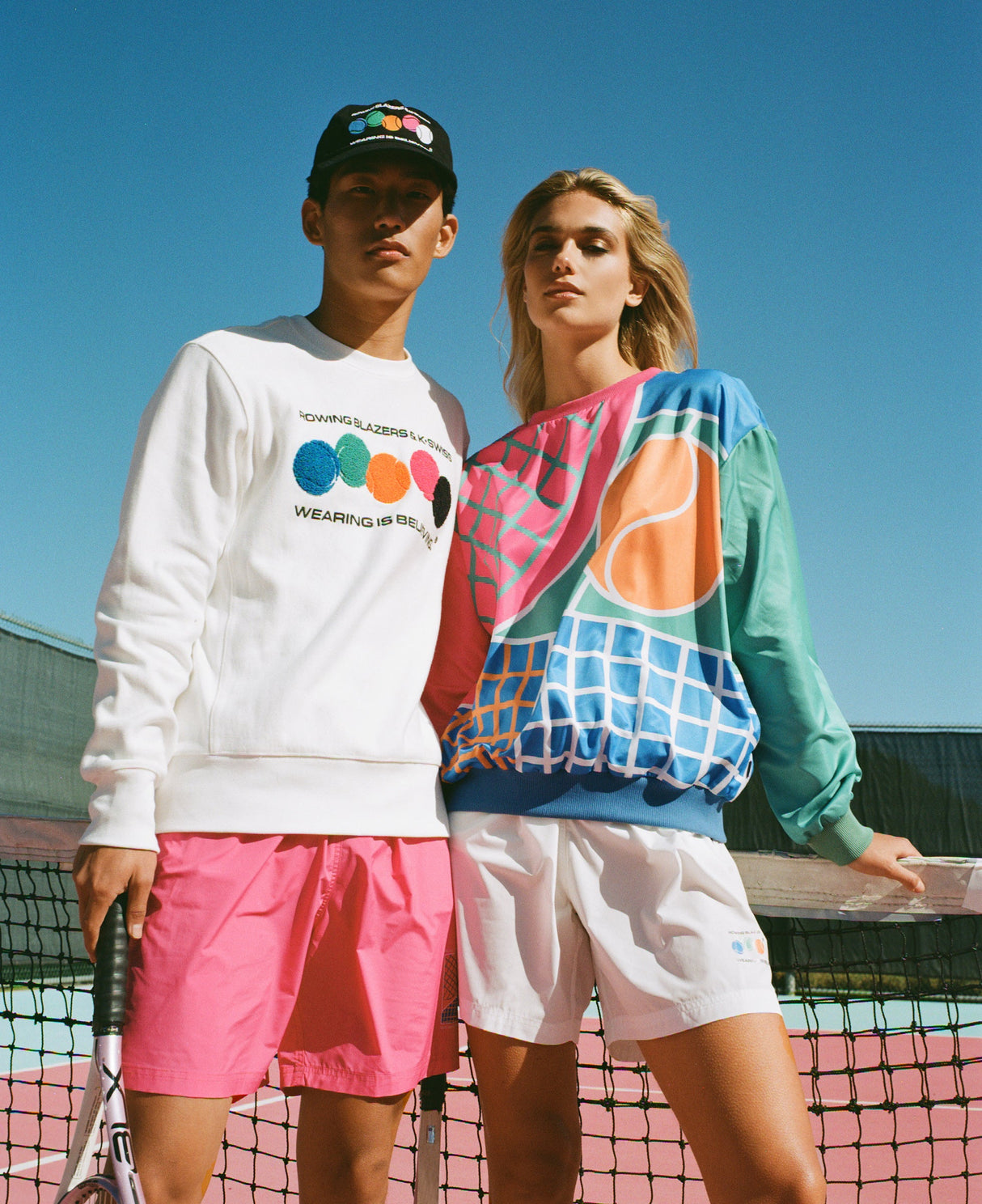 106077-667 | ROWING BLAZERS X K-SWISS SHORTS | PINK