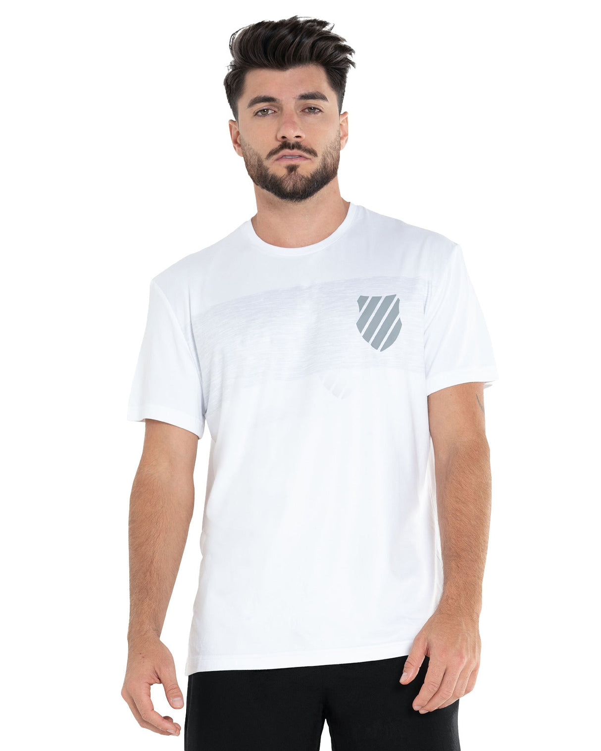 107700-100 | LUXE TECH CREW | WHITE