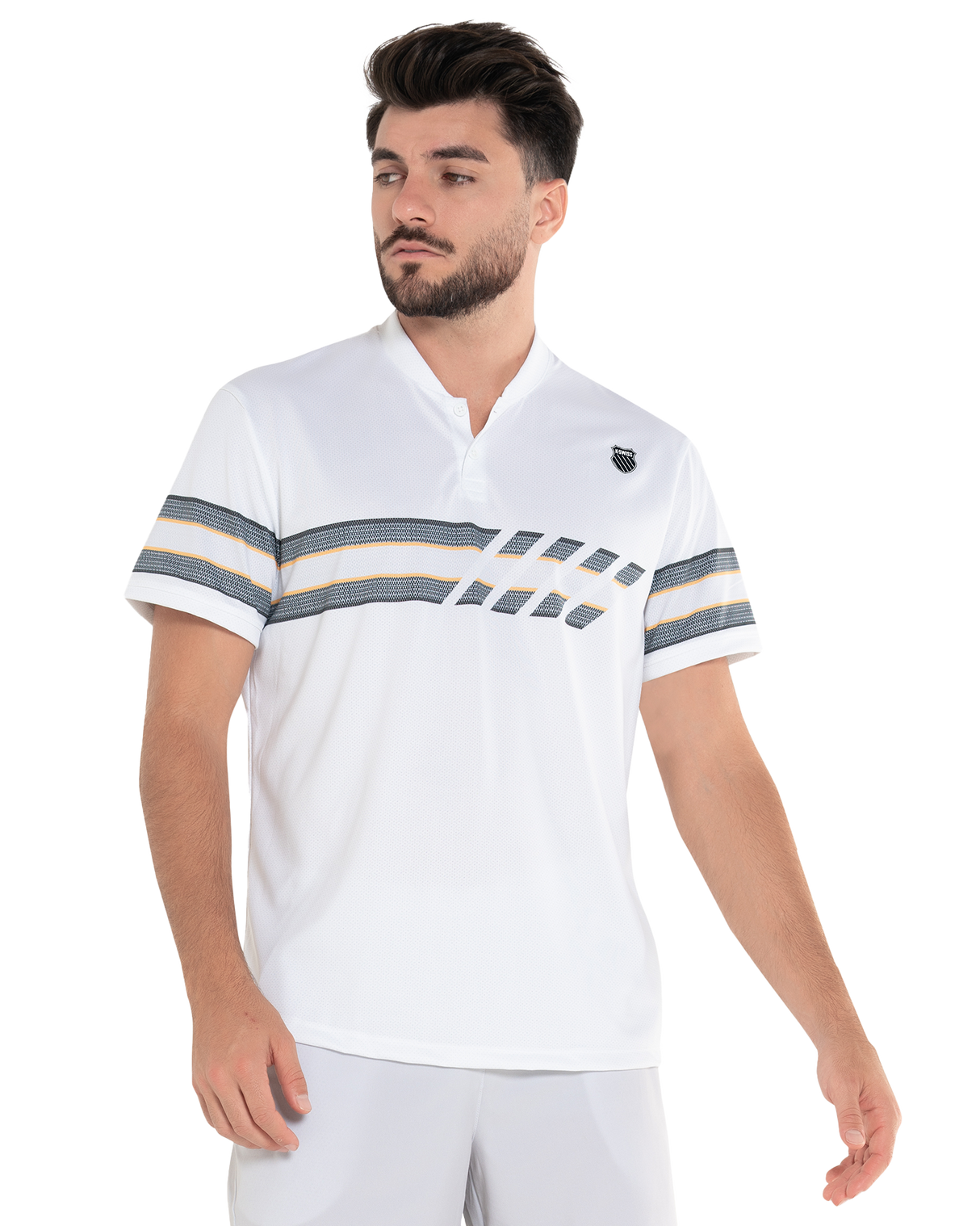 107727-100 | CHOP HENLEY S/S | WHITE