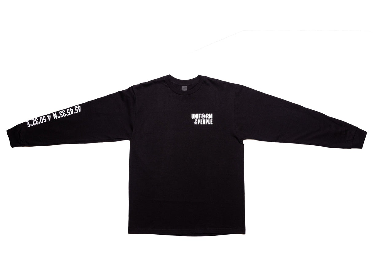 176484-008 | UOP LONG SLV T-SHIRT | BLACK