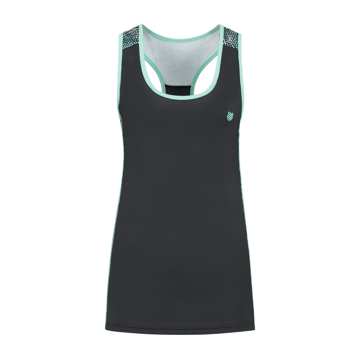 194251-088 | WOMENS HYPERCOURT SPEED TANK | LIMO BLACK / ARUBA