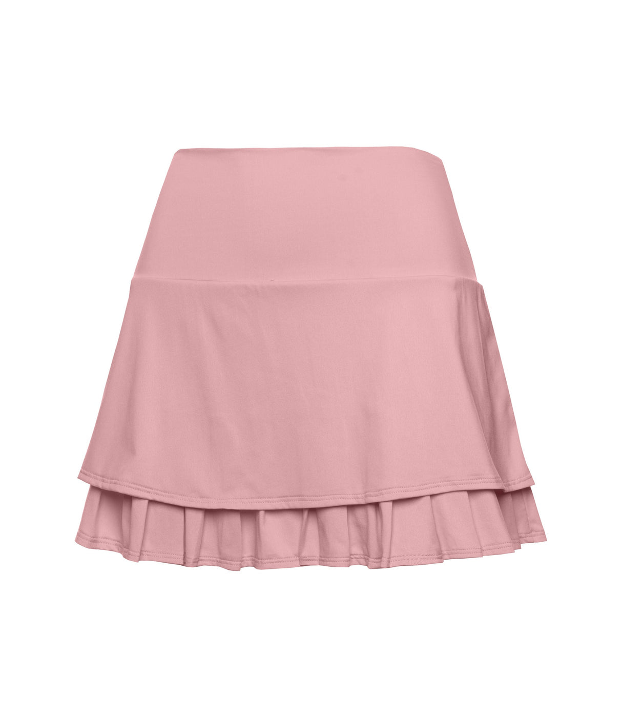 196042-699 | TIER PLEAT SKIRT-14" | SEASHELL