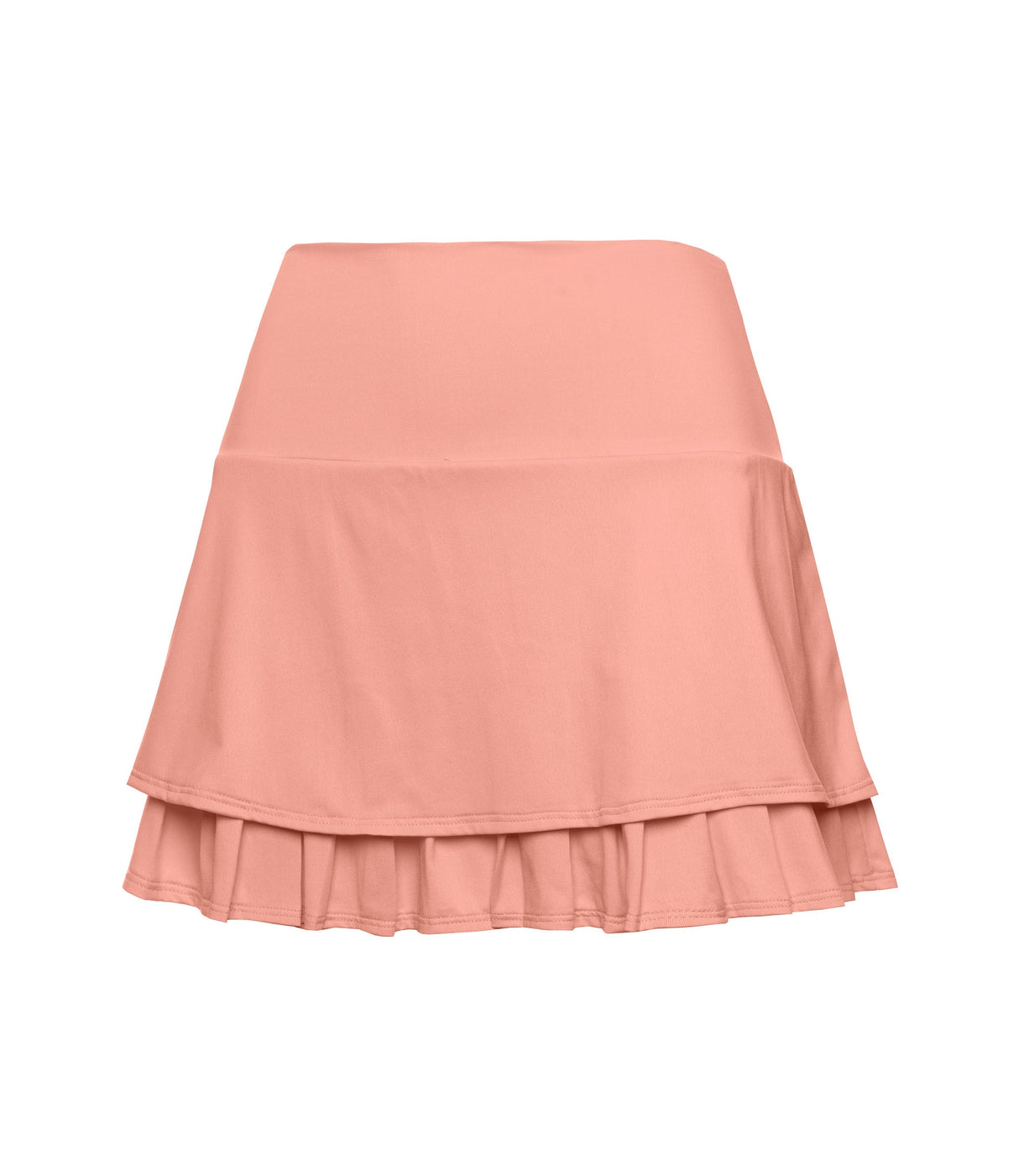 196042-815 | TIER PLEAT SKIRT-14" | PEACH