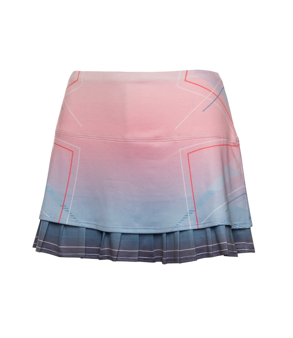 196043-466 | PLEAT SKIRT-12" | SILVERLAKE BLUE