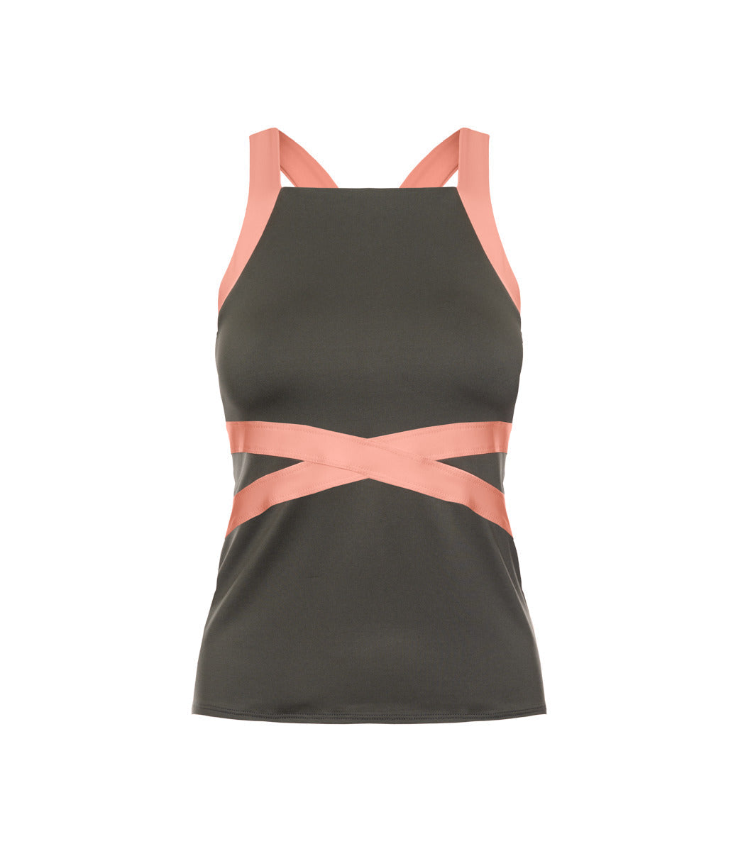 196055-025 | CRISS-CROSS TANK | ASPHALT