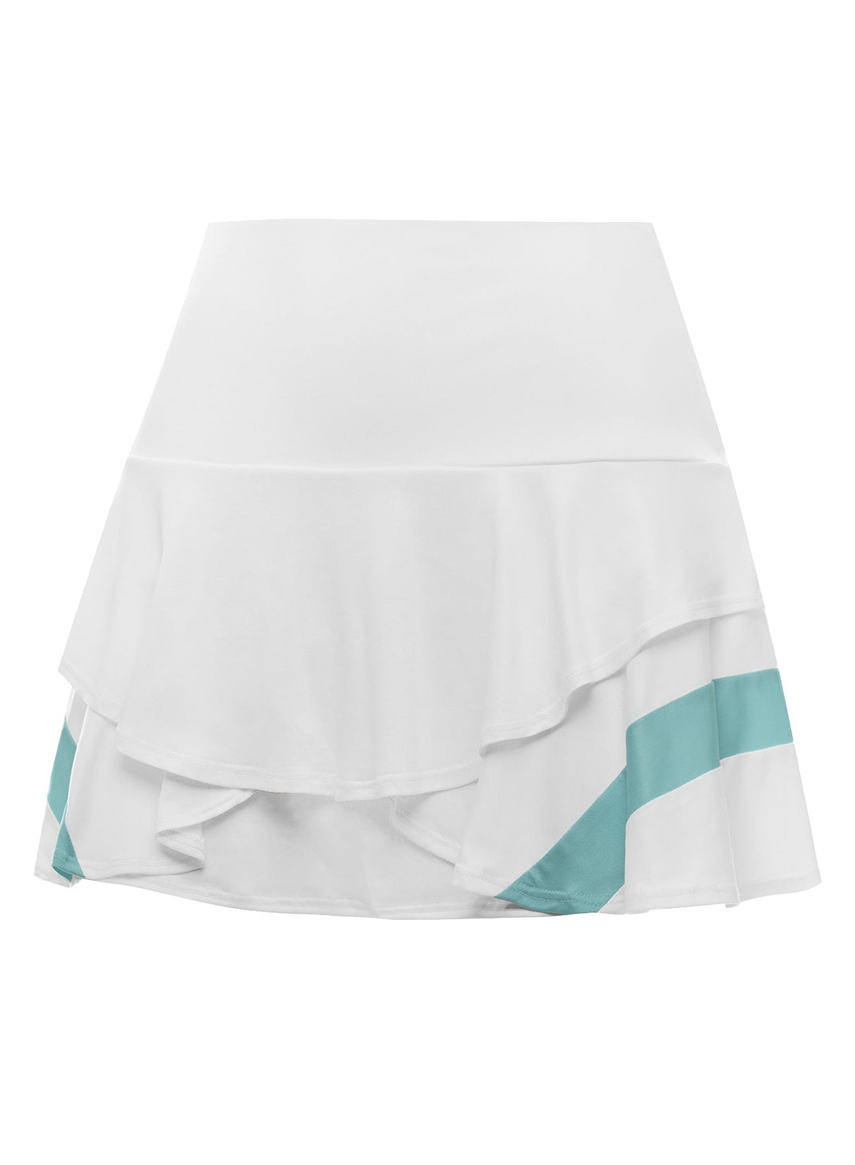 197243-182 | WAVE SKIRT-13" | WHITE/ ANGEL