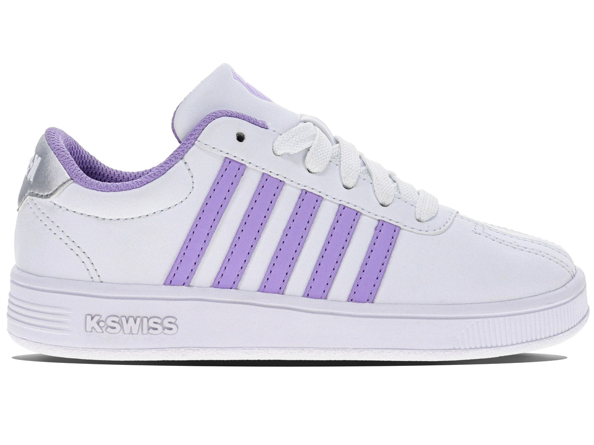 55612-166-M | CLASSIC PRO | WHITE/SILVER/PURPLE ROSE