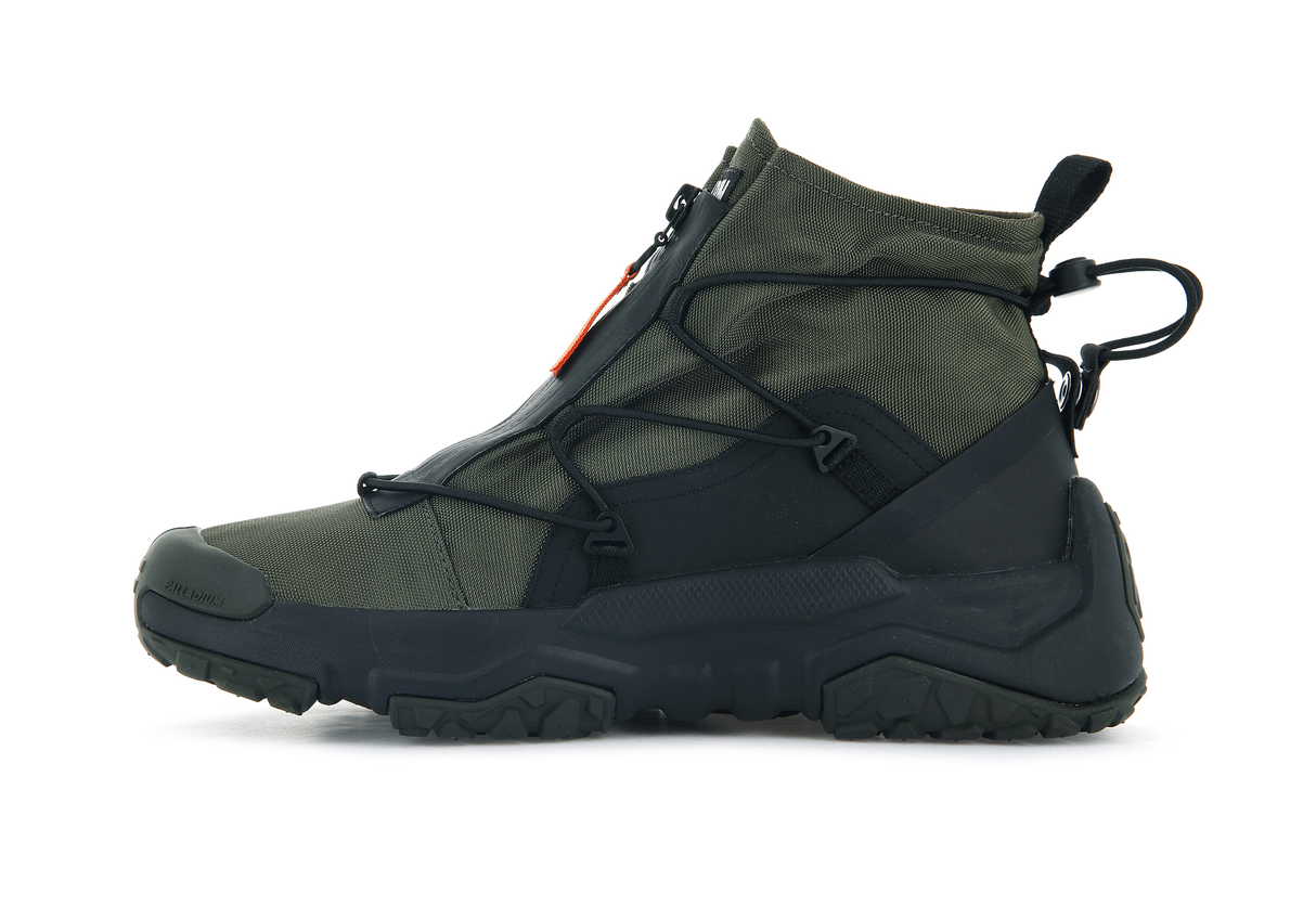 77169-309-M | OFF-GRID HI ZIP WATERPROOF + | OLIVE NIGHT