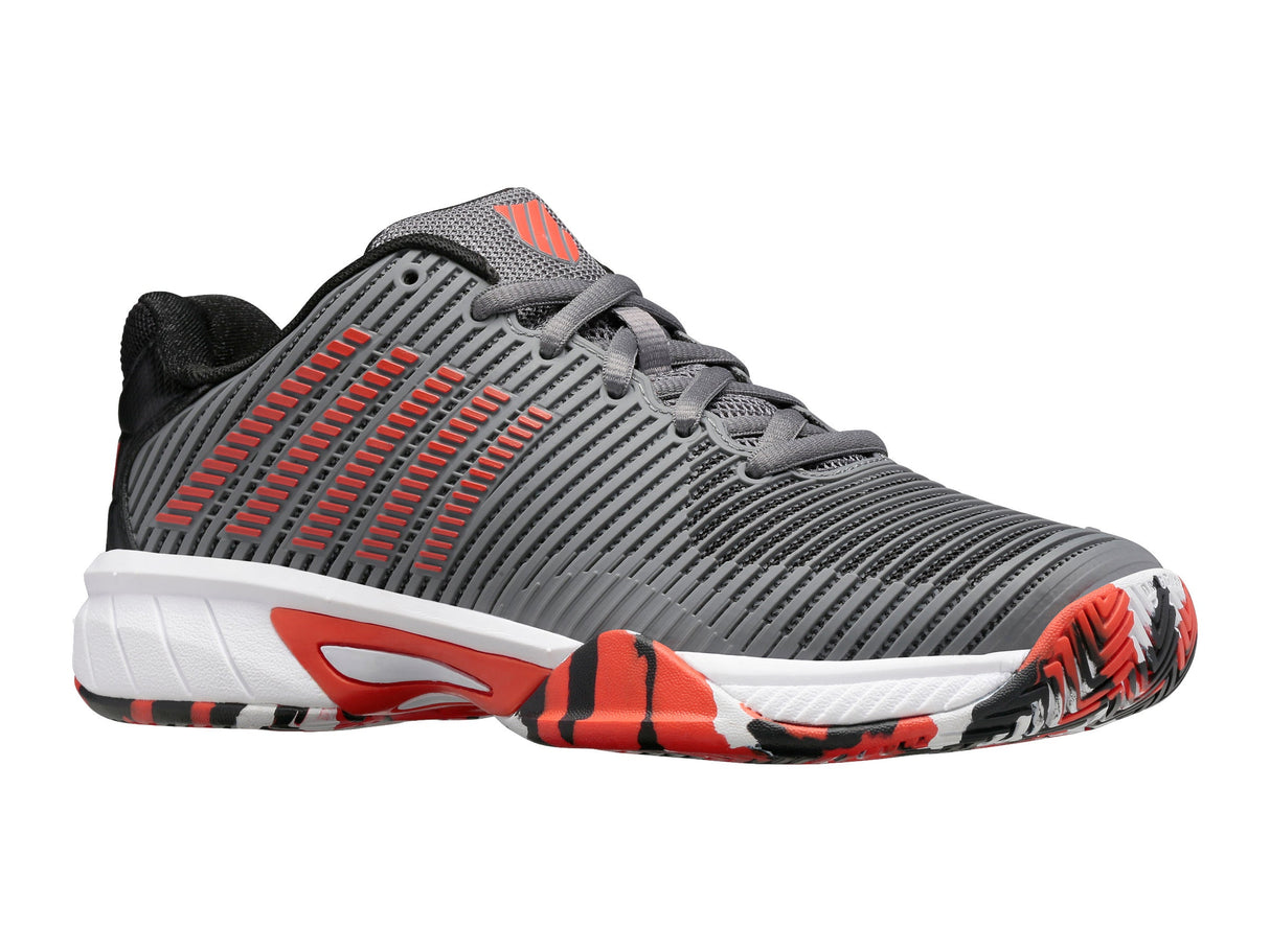 86613-052-M | HYPERCOURT EXPRESS 2 | STEEL GRAY/JET BLACK/SPICY ORANGE