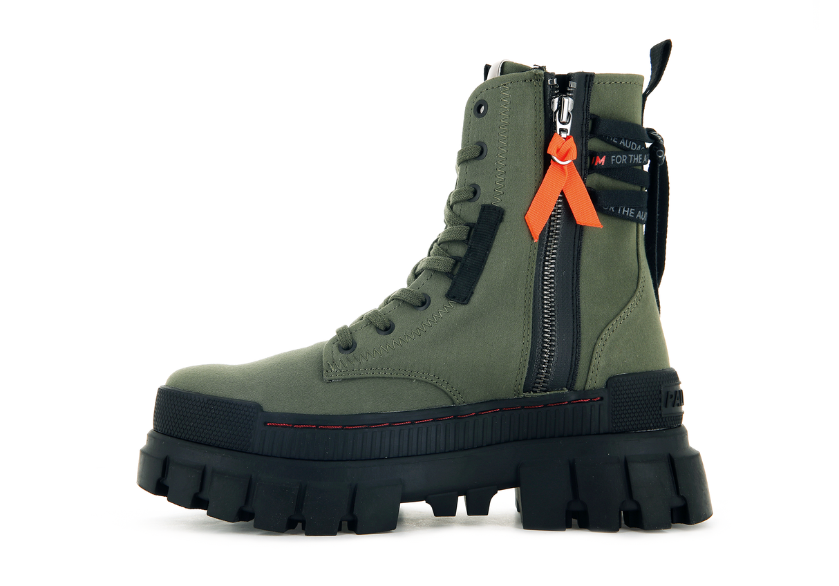 97241-309-M | REVOLT BOOT TX | OLIVE NIGHT