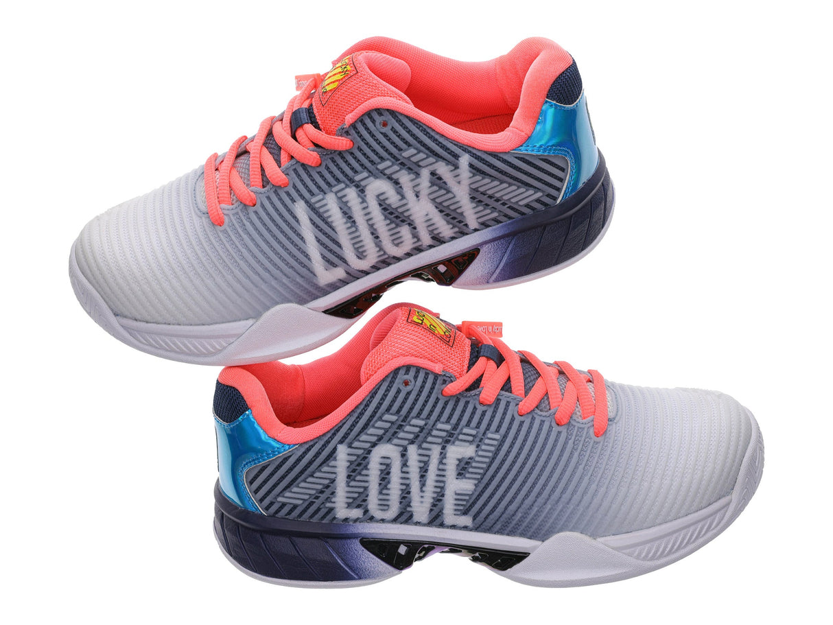 97382-494-M | HYPERCOURT EXPRESS 2  LUCKY IN LOVE | DARK DENIM/WHITE/CORAL