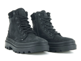 97978-001-M | PALLATROOPER HIKER NUBUCK | BLACK/BLACK