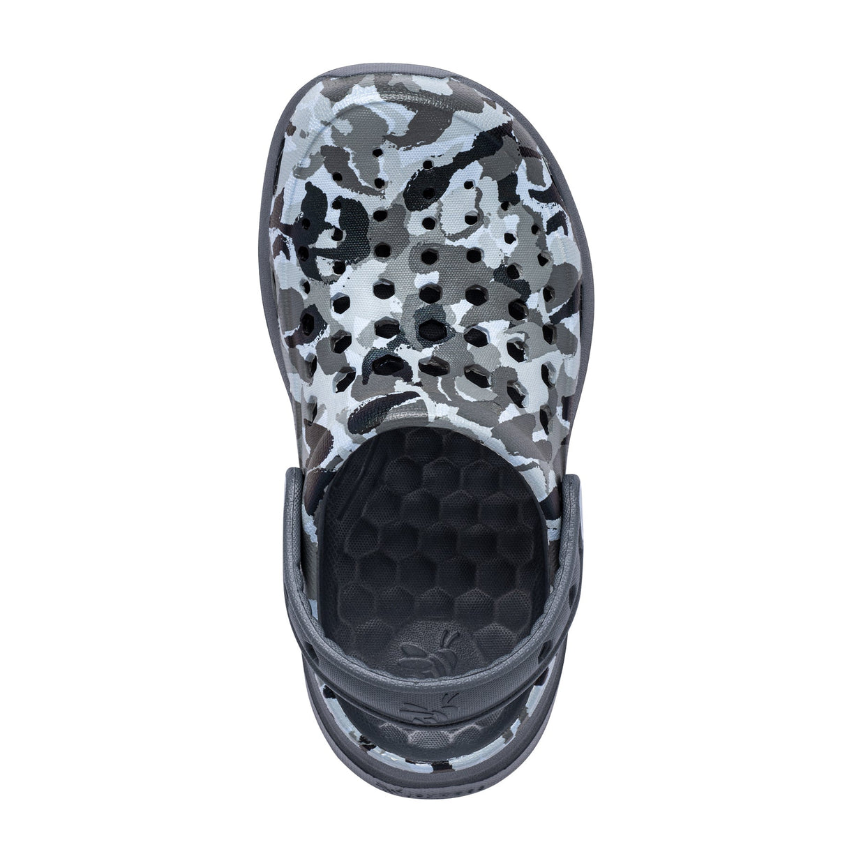 Kids' Active Clog - Grey Camo