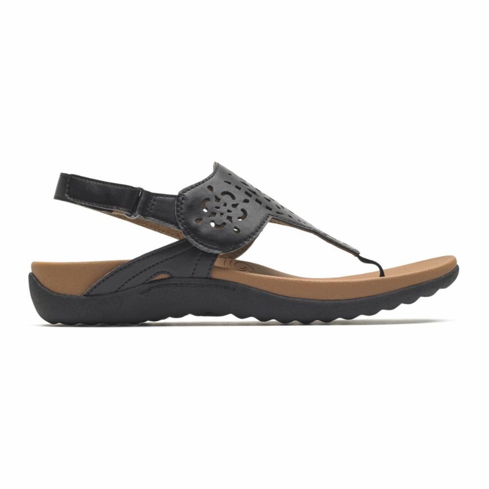 Rockport Women RIDGE CIRCLE SLING BLACK