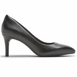 Rockport Women CHALINA TRU365 75 PUMP BLACK LTHR