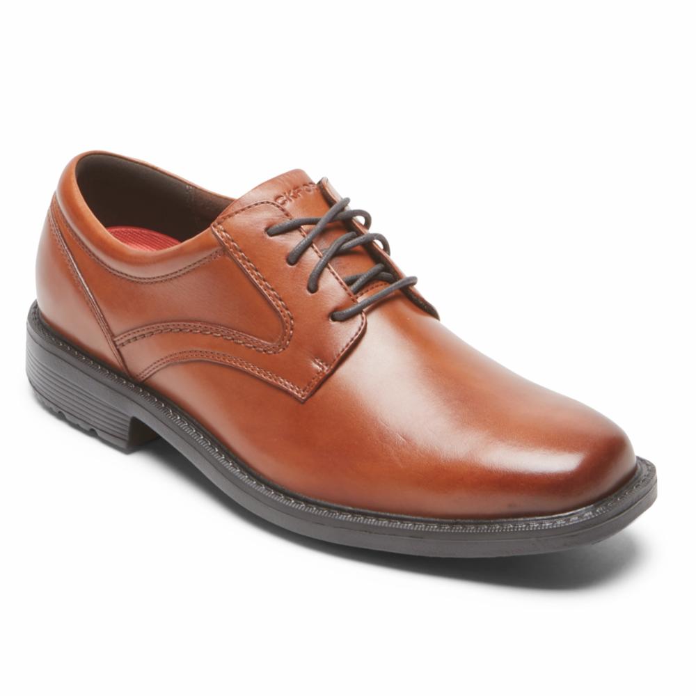 Rockport Men STYLE LEADER 2 PLAINTOE BRITISH TAN