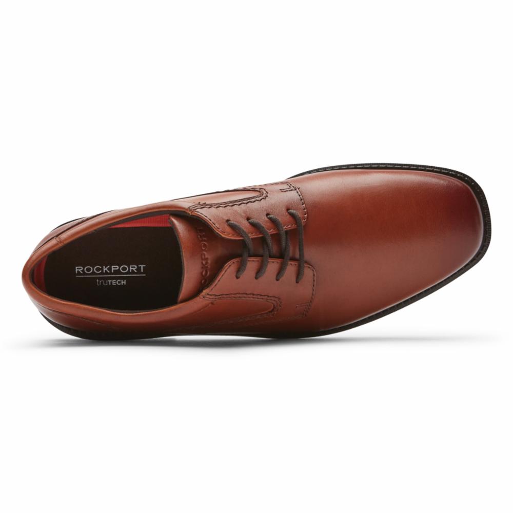 Rockport Men STYLE LEADER 2 PLAINTOE BRITISH TAN