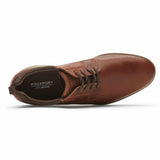 Rockport Men TOTAL MOTION CITY PLAINTOE LEATHER BROWN