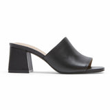 Rockport Women FARRAH SLIDE BLACK LTHR