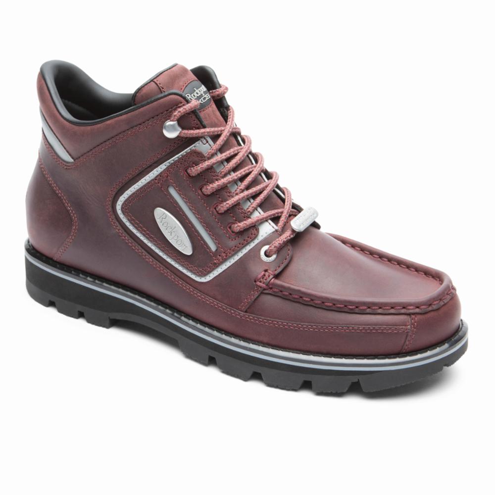 Rockport Men UMBWE II MWEKA BURGUNDY LEA