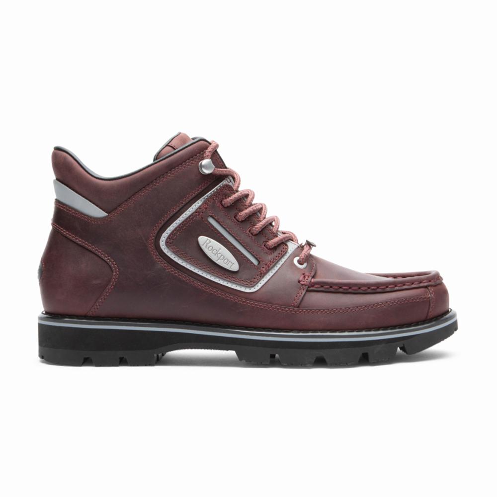 Rockport Men UMBWE II MWEKA BURGUNDY LEA