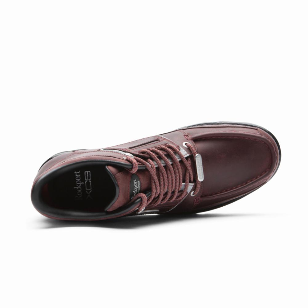 Rockport Men UMBWE II MWEKA BURGUNDY LEA