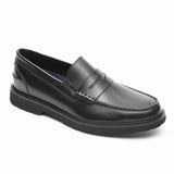 Rockport Men BEDFORD PENNY BLACK SMOOTH