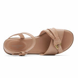 Rockport Women YARA KNOT SANDAL FARRO SYNTHETIC ECO