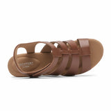 Rockport Women BRIAH NEW GLADIATOR TAN LTHR