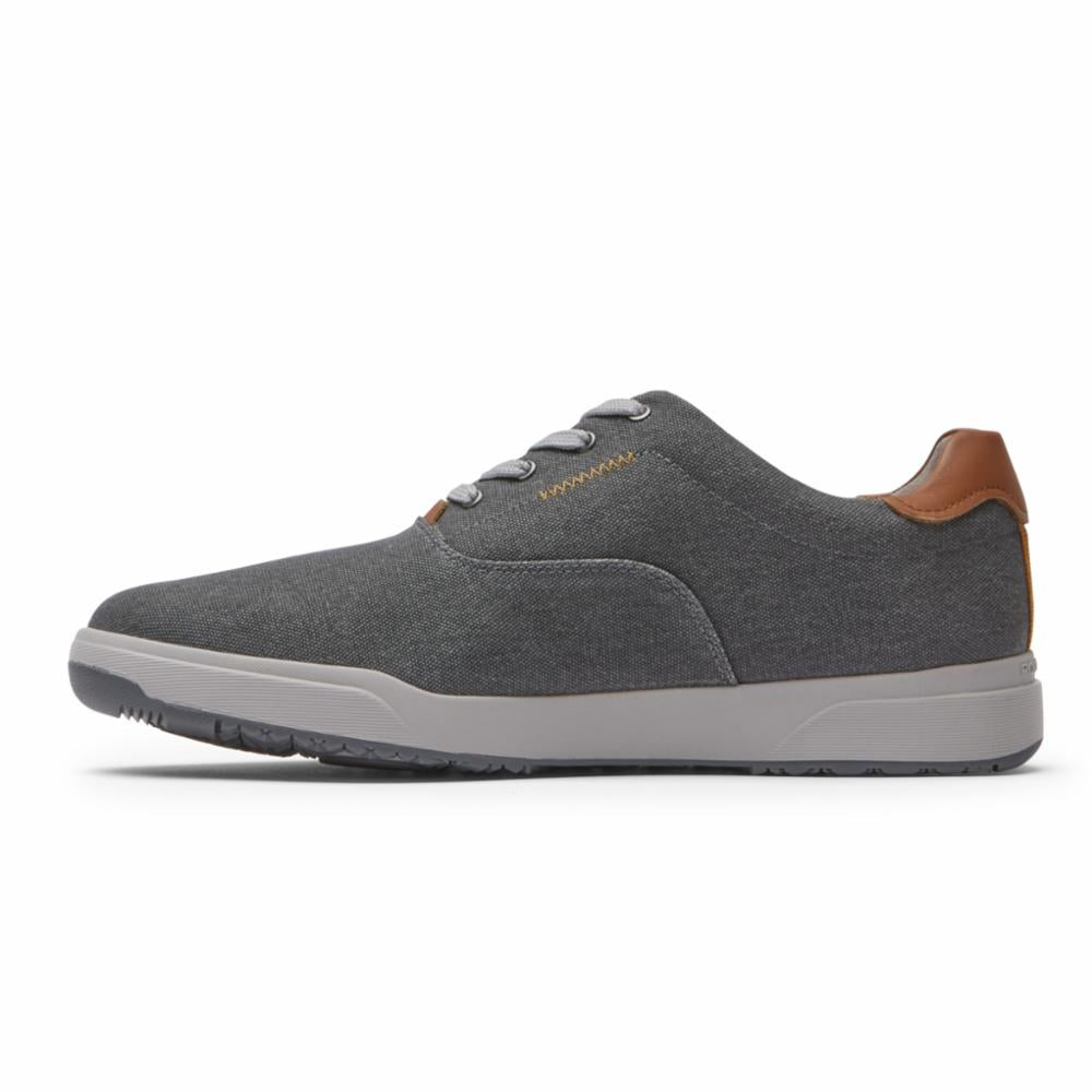 Rockport Men BRONSON CVO GREY CANVAS