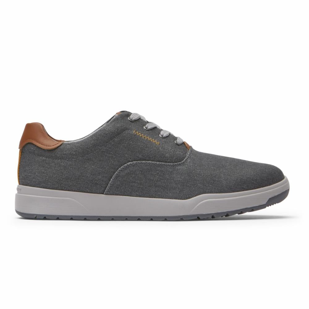 Rockport Men BRONSON CVO GREY CANVAS