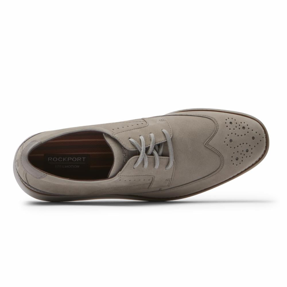 Rockport Men TOTAL MOTION CRAFT WINGTIP ROCKSAND