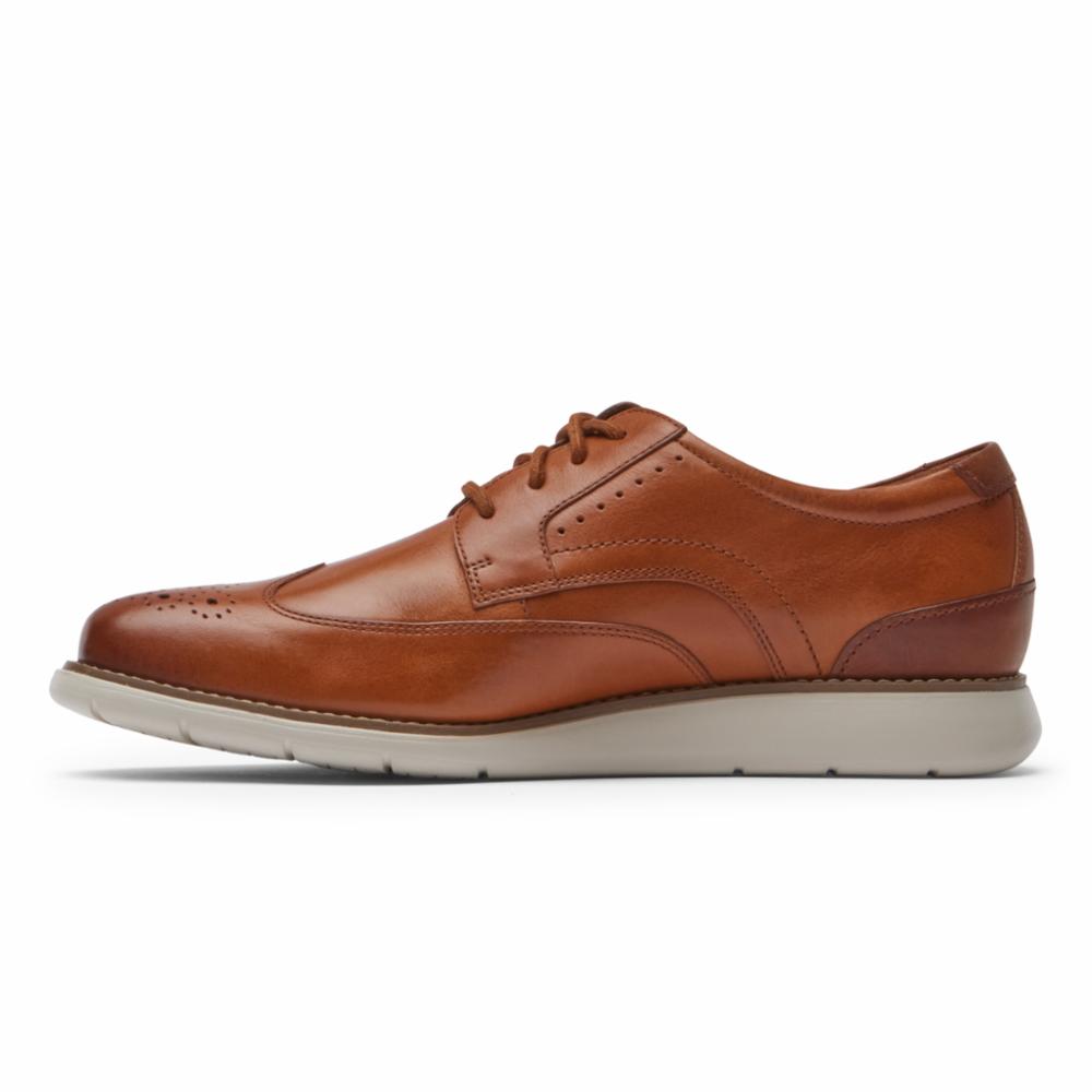 Rockport Men TOTAL MOTION CRAFT WINGTIP COGNAC