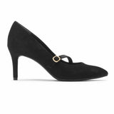 Rockport Women TOTAL MOTION 75mmPTH TM75MMPTH MARYJANE BLACK SUEDE GLAM