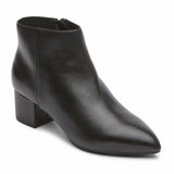 Rockport Women MILIA BLOCK MILIA BLOCK BOOTIE BLACK LTHR