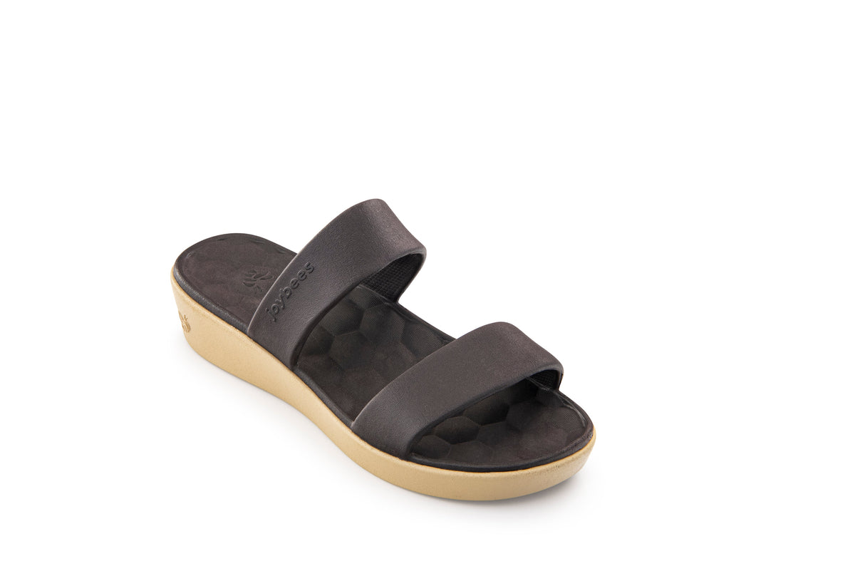 The Cute Sandal - Coffee / Sand