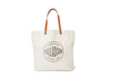 BG587-240 | ROUND LOGO TOTE BAG | IVORY