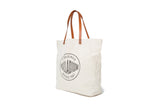 BG587-240 | ROUND LOGO TOTE BAG | IVORY