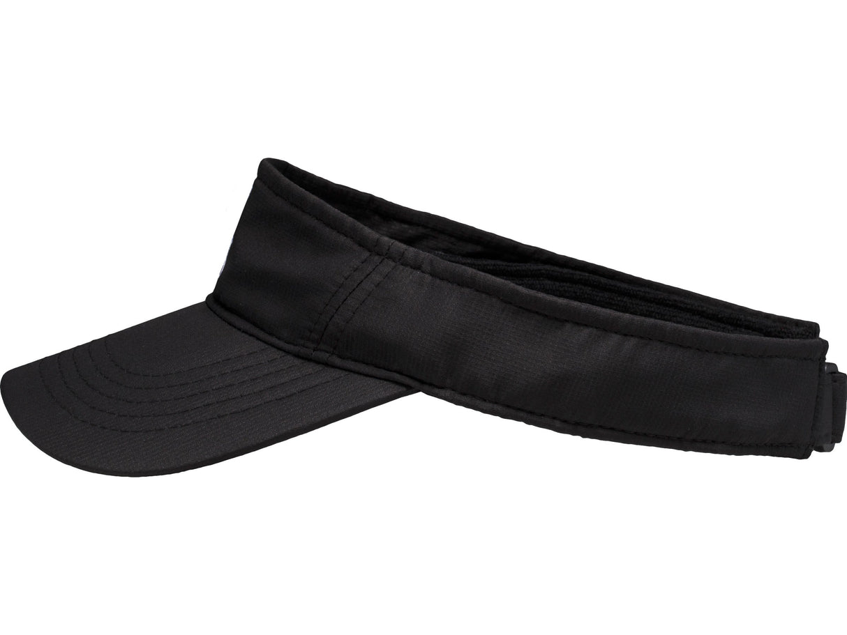 C3131-002 | COURT VISOR | BLACK/WHITE