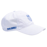 C3298-100 | UNISEX LASER COURT PICKLEBALL HAT | WHITE